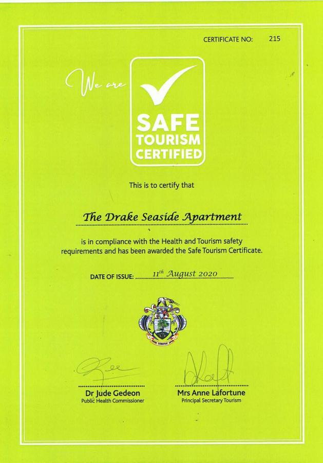 The Drake Seaside Apartment Beau Vallon  Eksteriør bilde